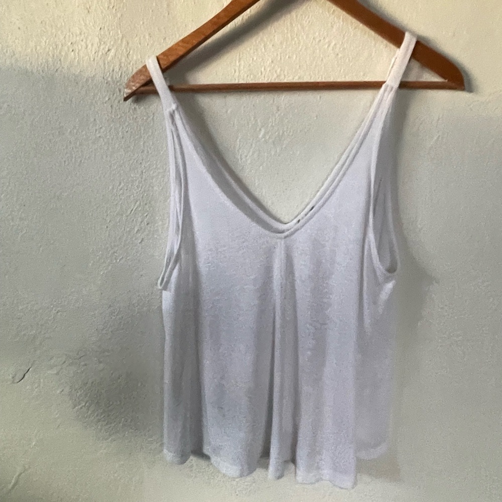 White Sleeveless Women's Top